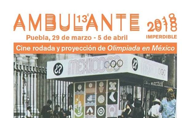 Cine rodada y proyección de Olimpiada en México