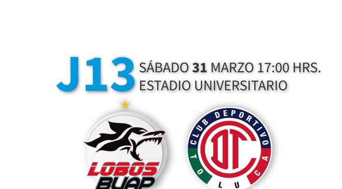 Lobos BUAP vs Toluca