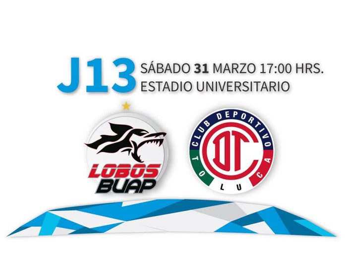 Lobos BUAP vs Toluca