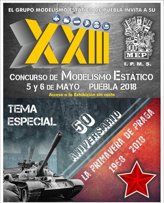 Concurso XXIII Modelismo Estático de Puebla