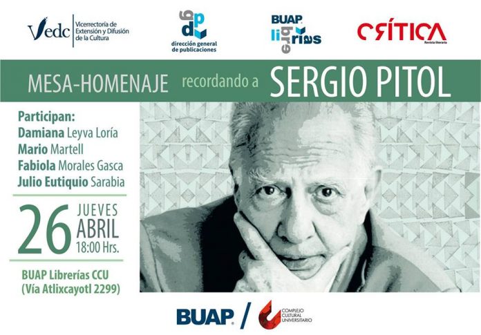 Mesa-homenaje recordando a Sergio Pitol