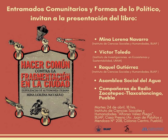 Presentación del libro Hacer común contra la fragmentación