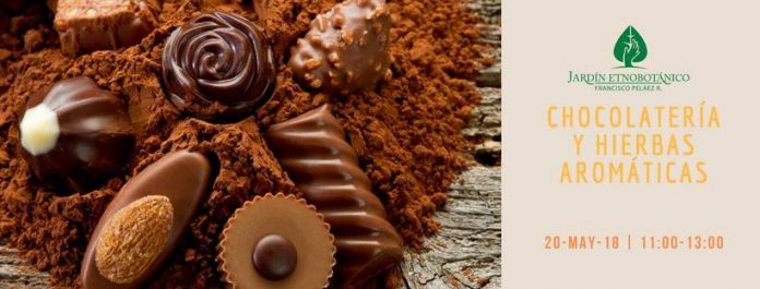 Chocolatería y hierbas aromáticas