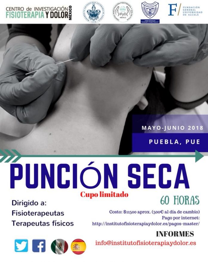Curso de Punción seca.