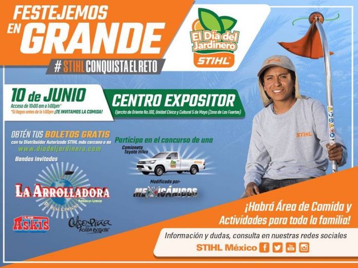 Día del Jardinero STIHL . 10 de junio