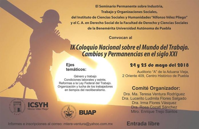 IX Coloquio Nacional sobre el Mundo del Trabajo
