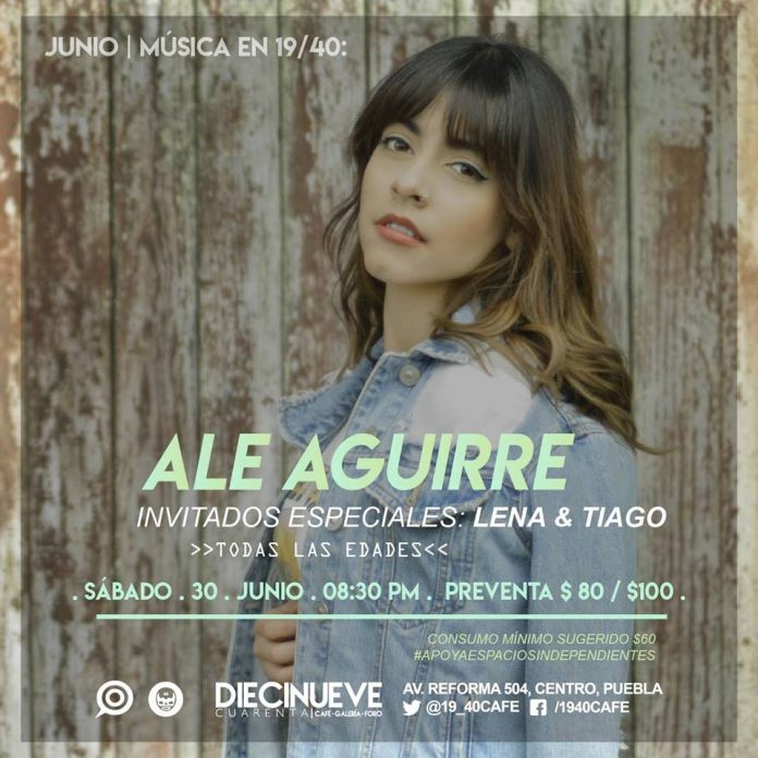 Ale Aguirre en Puebla.
