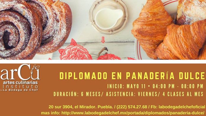 Diplomado en Panadería Dulce